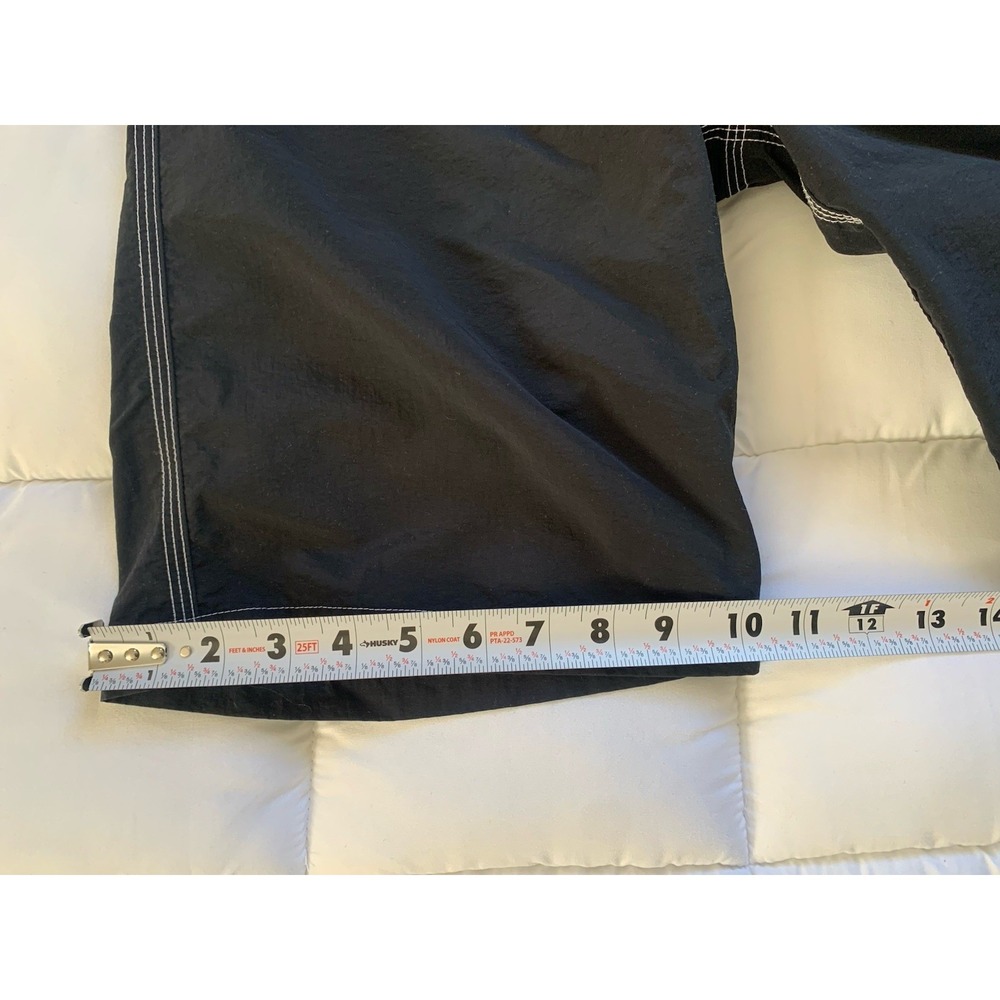 LANDS' END Boys Size Large 12-14 Swim Trunks Suit Mesh Lining Black Swimsuit - Picture 7 of 10